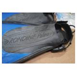 Cressi Adult Rondine Palau Fin Snorkel Set - Fin Size M/L