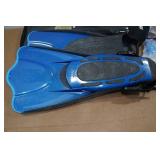 Cressi Adult Rondine Palau Fin Snorkel Set - Fin Size M/L