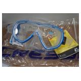 Cressi Adult Rondine Palau Fin Snorkel Set - Fin Size M/L