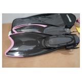 Cressi Adult Rondine Palau Fin Snorkel Set - Fin Size S/M