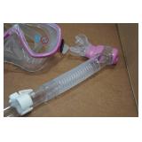 Cressi Adult Rondine Palau Fin Snorkel Set - Fin Size S/M