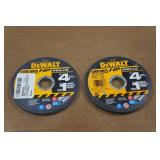 *2* DeWalt 5-Packs Metal Cut Off Discs
