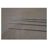 Set of 4 One Log Fire Roasting Sticks