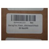 Set of 4 One Log Fire Roasting Sticks