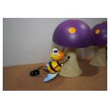 *2* Regal Art Metal Bee Garden Statues