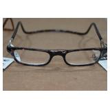 *3* Clic Magnetic Reading Glasses +2.50