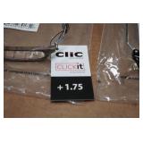 *2* Clic Magnetic Reading Glasses +1.75