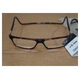 *3* Clic Magnetic Reading Glasses +3.00