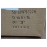 Set of 2 Decorative Cat Book Ends - White