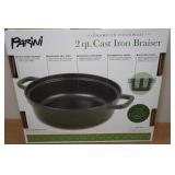 Parini 2 Quart Cast Iron Braiser