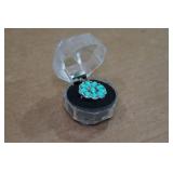 Silver Tone Turquise Ring