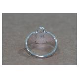 Silver Tone Turquise Ring