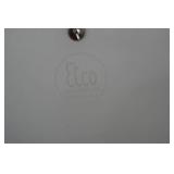 Vintage MCM Glass & Brass Ice Bucket