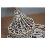 Vintage 36" Seashell Chandelier Windchime