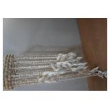 Vintage 36" Seashell Chandelier Windchime