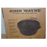 John Wayne 4-Quart Cast Iron Dutch Oven