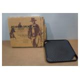John Wayne 10.5" Double Sided Cast Iron Griddle