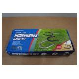 Solid Iron Horseshoes Game Set