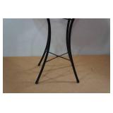 Glass Bird Bath with Stand