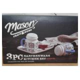Mason 3-Piece Earthware Kitchen Set