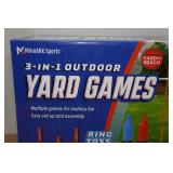 3-In-1 Outdoor Yard Game Set