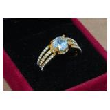 Costume Jewelry Ring - Size 7.5