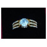 Costume Jewelry Ring - Size 7.5