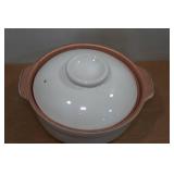 MarbleStone 2-Quart Casserole Dish with Lid