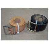 *2* Belts - Fits Up To 38" Waist