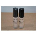 *2* LA Girl Pro Matte High Definition Long Wear Foundation - Medium Beige & Nude