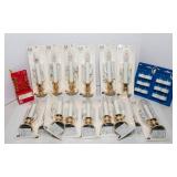 Set of 14 Flameless Window Candles with Extras