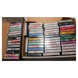 Lot of 60 Miscellaneous Music Cassettes