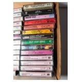 Lot of 60 Miscellaneous Music Cassettes