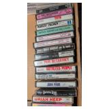 Lot of 60 Miscellaneous Music Cassettes