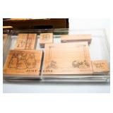 Variety of Rubber Ink Stamps