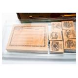 Variety of Rubber Ink Stamps