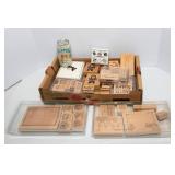 Variety of Rubber Ink Stamps