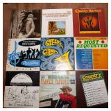 Lot of 27 Vintage LP Vinyl Records – Various Artists & Genres