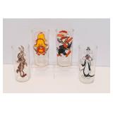 1973 Looney Tunes Pepsi Glasses – Set of 4