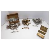 Lot of Miscellaneous Drawer Pulls – Mixed Styles & Finishes