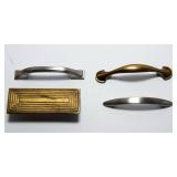 Lot of Miscellaneous Drawer Pulls – Mixed Styles & Finishes