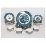 Currier & Ives “The Old Grist Mill” by Royal – 16-Piece Set