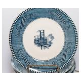 Currier & Ives “The Old Grist Mill” by Royal – 16-Piece Set