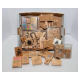 Natured Themed and Quotes Rubber Stamp