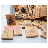 Natured Themed and Quotes Rubber Stamp