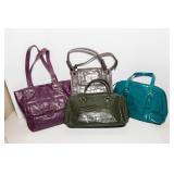 Lot of 4 Faux Snake Skin Purses – Designer & Brand Mix