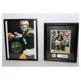 Brett Favre Framed Collectibles Lot