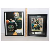 Brett Favre Framed Collectibles Lot