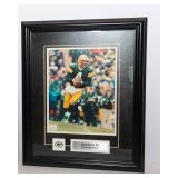 Brett Favre Framed Collectibles Lot