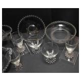 Imperial Candlewick Glassware Set – 12 Pieces (1930s–1950s)